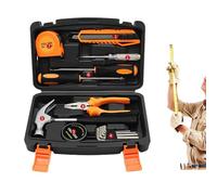 Generisch Kit d'outils pour la maison - Kit d'outils d'artisanat avec tournevis et pince | Kit de réparation portable à la main petit kit d'outils pour réparation de bricolage, valise c