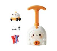 Generisch Kit voiture ballon avec pompe et ballons d'apprentissage pour expérimentation STEM Véhicule et design sans piles
