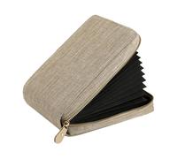Generisch Knitting Needle Bag - Portable Multi Layer Organisateur, Zipper Fabric Storage Pouch, Compact Craft Tool Case, Lightweight Travel Carry | for Crochet Hooks Spools Sewing Tools Craft