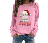 Generisch Lady, je veux faire un hippopotame avec un sweat à capuche, Rose, M