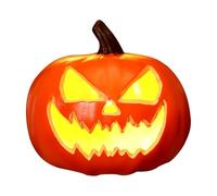 Generisch Lampe citrouille d'Halloween XXL lumineuse surdimensionnée - Décoration pour Halloween - Figurine citrouille lumineuse pour vitrine de jardin, cour et magasin - Accessoire de fête et