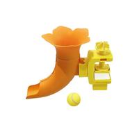 Generisch Lanceur de balles automatique pour chien - Jouet interactif réglable pour petits chiens - Pour la maison, l'appartement, le jardin, la cour, la terrasse, le parc et la pelouse