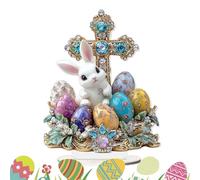 Generisch Lapin de Pâques de table, Décorations de table Lapin de Pâques, Décorations de Bureau 2ème Modèle de Lapin Acrylique | Statue de Lapin Art Maison pour Filles Adolescents
