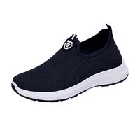 Generisch Laufschuhe Damen Slip On Sneakers Atmungsaktiv Turnschuhe Running Tennis Schuhe Freizeit StraßEnlaufschuhe Outdoor Fitness Jogging Walkingschuhe Leichtgewichts Sportschuhe