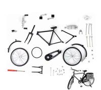 Generisch Le jouet vélo, d'aluminium, objet de collection rétro, kit de jouets de vélo DIY en métal, pour la collection et contre l'ennui à la maison, au bureau, à l'école et sur la