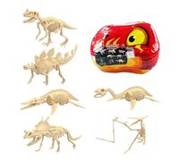 Generisch Le kit d'élevage squelette - Kit scientifique | Kit de fouage d'animaux pour enfants pour filles, maison, salle de classe, salle de jeux, voyage, fête d'anniversaire