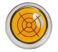 Generisch Lecteur de balle vert golf - Marqueur de balle portable avec clip de chapeau - Outil d'entraînement avec niveau de bulle pour hommes et femmes - Lecteur vert de haute précision, Jaune, Siehe