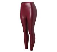 Generisch Legging thermique pour femme - Legging d'hiver pour femme - Collants longs - Imperméables - Chauds - Pantalon de yoga doublé - Pantalon de randonnée - Pantalon de sport thermique - Pantalon