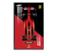 Generisch Lego Technic Ferrari SF-24 F1 42207 - Kit de construction de voiture - Collectibles pour adultes - Montage mural, décoration de maison ou de bureau - Couleur dégradée (pas de voiture)
