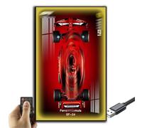 Generisch Lego Technic Ferrari SF-24 F1 42207 - Kit de construction de voiture - Collectibles pour adultes - Montage mural, décoration de maison ou de bureau - Couleur dégradée (pas de voiture)