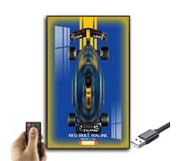 Generisch Lego Technic Oracle Red Bull Racing RB20 Support mural pour modèle 42206, gain de place, assemblage facile, décoration d'intérieur créative