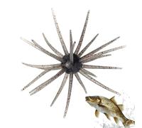 Generisch Leurre de pêche en eau douce | Leurre souple pour oursins | Appâts artificiels souples pour le broyage de Trout Lake River dans de l'eau fraîche pour les pêcheurs sportifs