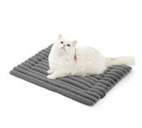 Generisch Lit auto-chauffant pour animaux de compagnie, tapis thermique, doux, lavable en machine, reflète la chaleur corporelle pour tous les animaux de compagnie, gris, taille S