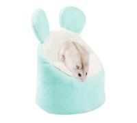 Generisch Lit d'écureuil - Sac doux et chaud - Hamac pour hamster - Pour petits animaux tels que les écureuils, les chinchillas gerbil et les hérissons pour se reposer lorsqu'il fait froid