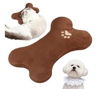 Generisch Lit doux pour chien, lavable, résistant à la mastication, en forme d'os, apaisant pour chats et chiots, idéal pour les chiens de race moyenne et grande, même pour ceux qui ont beaucoup
