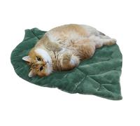Generisch Lit plat pour chat - Lit chaud en coton - Accessoire pour animaux de compagnie - Coussin de couchage lavable pour porteur de caisse intérieure, siège auto, chenil, voyage, extérieur, camping