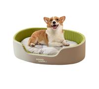 Generisch Lit pour chien avec côtés - Lit confortable pour chien - Lit créatif doux - Lit pour chat lavable quatre saisons - Accessoire pour animaux de compagnie - Nid chaud amovible pour petits et