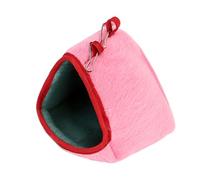 Generisch Lit pour hamster - Nest d'hiver avec crochet - Hamac et lit de cage pour hamster - Pour se reposer, jouer, , balcon, appartement, petits animaux