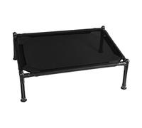 Generisch Lit surélevé pour chien, pour l'extérieur, lit surélevé pour chien, rafraîchissant, confortable, avec cadre en métal, lit surélevé antidérapant, pour l'intérieur et l'extérieur