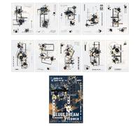 Generisch Livre d'autocollants pour adultes - Livre de coloriage autocollants - 20 feuilles vintage - Fleurs vintage - Accessoires de scrapbooking créatifs pour adultes