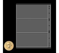 Generisch Livre de collection de pièces de monnaie | Livre de collection de pièces de monnaie | Cadeau du Nouvel An Livre de collection de devises Album de collection de pièces de monnaie Transparent