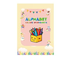 Generisch Livre de traçage de l'alphabet - Livre d'entraînement réutilisable pour , activité d'écriture précoce avec contrôle du stylo pour maternelle, jouet éducatif pour l'école à domicile