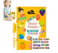 Generisch Livres de coloriage aquarelle | Art de révélation d'eau rechargeable pour la peinture et la créativité, l'eau, livres d'activités et travaux manuels pour à partir de 3 ans