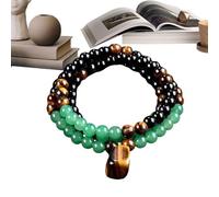 Generisch Long collier de perles en - Mode unisexe - Bijoux spirituels - Chaînes en - Pour amis, famille, anniversaire
