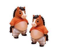 Generisch Lot d'autocollants - Lot de 2 Autocollants pour planificateur - Conception grâce au Design 3D de qualité supérieure pour carnets et colorés, Robustes, de qualité supérieure