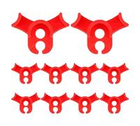 Generisch Lot de 10 clips de cintreuse pour - 90 ° - Clips de support pour de jardin - Pour fleurs, légumes,