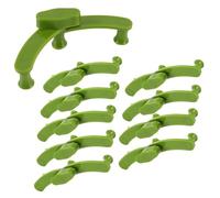 Generisch Lot de 10 clips d'entraînement pour plantes | Favorise le soutien du tronc pour les installations de croissance | Branches de plantes pour la conception de branches de légumes, arbres