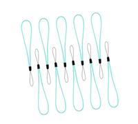 Generisch Lot de 10 compteurs kilométriques de vélo, sangles anti-chute, durabilité, corde élastique, jauge de vélo, cordons de protection, accessoires de vélo, tableau de code réglable, corde de