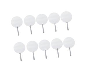 Generisch Lot de 10 éventails d'église avec impression double face par sublimation pour des églises spéciales