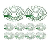 Generisch Lot de 10 râpes à Fraises - Support réglable pour Fraises - Cadre de Croissance des Fraises avec Pieds Stables - Support Stable pour en Pot pour Le Balcon