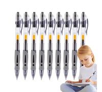 Generisch Lot de 10 stylos à bille | Stylos imprimables pour une écriture fluide - 05 mm - Lot de 10 stylos roller pour écrire, prendre des notes, signer