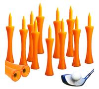 Generisch Lot de 100 tees de golf colorés pour les golfeurs - Tees de golf légers et légers - Accessoires de golf solides pour les amateurs de golf