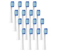 Generisch Lot de 16 têtes de brosse de rechange, compatibles avec Oralb Pulsonic Clean, Braun Oralb Pulsonic Slim