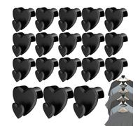Generisch Lot de 18 crochets de connexion pour cintres, clips de rangement, crochets pour cintres, pour une utilisation dans la maison, la buanderie, l'armoire, le dortoir d'étudiant, l'appartement