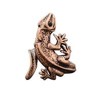 Generisch Lot de 2 bagues de gymnastique pour l'extérieur - Avec gravure - Lézards créatifs, taille unique, Métal, Pas de pierre précieuse