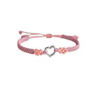 Generisch Lot de 2 bracelets brésiliens reliés et cartes - Bracelets en pierre naturelle - Cadeaux de bijoux - Bracelet d'amitié avec gravure, taille unique, Autre, Pas de gemme