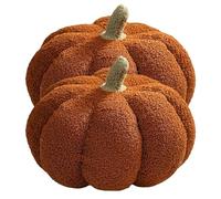 Generisch Lot de 2 Coussins en Forme de - Décoration d'halloween - Style Maison de Campagne 3D Doux - pour Salon, Cuisine, Chambre, lit, canapé, terrasse, intérieur et extérieur