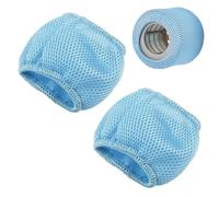 Generisch Lot de 2 filets de protection compatibles avec Mspa Whirlpools Filtre Spa Filtre de piscine Filtre Filet de protection Cartouche filtrante Accessoires 105 x 68 mm Diamètre intérieur 54 mm