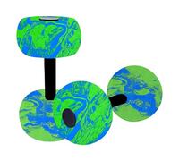 Generisch Lot de 2 haltères aquatiques pour la piscine, en mousse légère, pour les exercices dans la piscine, pour hommes et femmes, pour l'entraînement de natation, le jogging, le sport et