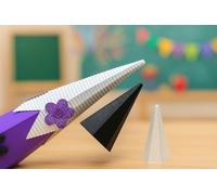 generisch Lot de 2 pointes pour sacs d'écolier rectangulaires
