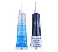 Generisch Lot de 2 Rouleaux de Graisse pour Moulinet, 15 ML, lubrifiant, Accessoires de pêche, Graisse au Beurre, pour Les Types de moulinets, Protection Contre la Rouille, Lubrification Douce