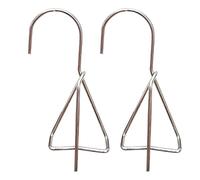 Generisch Lot de 2 supports muraux pour en terre cuite, montage mural, résistant à la rouille, pour décoration de pots en terre cuite, clôture extérieure, terrasse, jardin