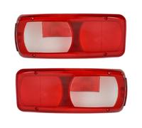 Generisch Lot de 2 verres de rechange pour feu arrière, compatible avec DAF XF 105 106 CF LF, verres de rechange pour feu arrière, paire 1914690