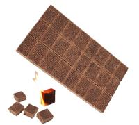 Generisch Lot de 24 carrés de pour cheminées, fosses de Barbecue, Feux de Camp, Barbecue et Fumeurs