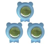 Generisch Lot de 3 balles d' à chat adhésives pour , chewing-gum avec vigne d'argent pour l'intérieur et l'extérieur, pour l'intérieur et l'extérieur