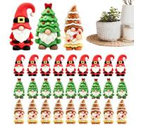 Generisch Lot de 30 nains de Noël miniatures